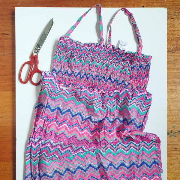Eco friendly wheat bag made with upcycled fabric - pink n purple