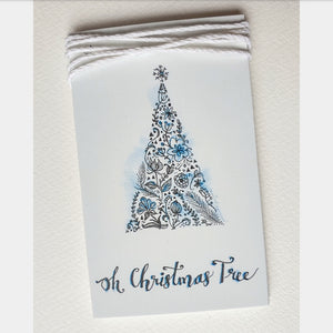 Oh Christmas Tree Gift Tags Set of 5