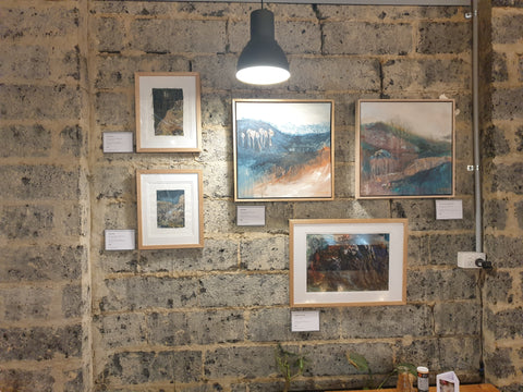 bushscapes and moonlight exhibition